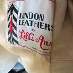 LONDON LEATHERS Fur Suede Coat Womens Light Beige Belted Longline Collared Luxe Photo 6