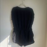 Free People  Black Embroidered‎ Weila Romper Photo 5