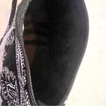 Vera Bradley Black & White Blanco Bouquet Boho Quilted Crossbody Bag Small Purse Photo 7