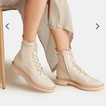 Dolce Vita Whitney Canvas Combat Boots, Sandstone, EUC, size Women’s 10 Photo 1