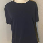 True Religion Blue Short Sleeve Crewneck Tee L Unisex Classic Preppy Nautical Photo 0