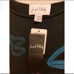 Joseph Ribkoff  Black Sweater front Colorful Details Photo 3