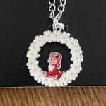 Disney NEW  Alice In Wonderland Best Friend Necklace Set of 2 Photo 2