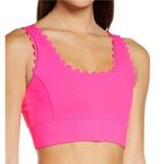 IVL Collective NEW Scallop Power Sports Bra Size 4 Neon Pink Activewear Photo 0