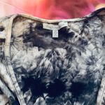 Charlotte Russe Tie Dye Knotted Front Crop Top Photo 2
