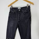 AGOLDE Nico High Rise Slim Jeans Cassette Black Size 27 Photo 8