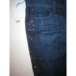 Paige NWT Womens Denim 25 Jimmy Jimmy Skinny Lange Dart Embelished Boyfriend New Photo 7