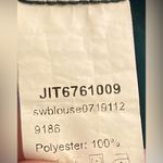 SheIn - Royal‎ green V-neck cut out blouse Size XL Photo 4