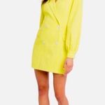 Black Halo Mellow Yellow Olympia Blazer Mini Formal Dress sz 8 Photo 14