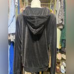 H&M  Velour hooded zip up sweat jacket Women’s Size Medium Photo 2