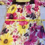 Vintage Y2K 90s Floral Summer Mini Dress Pink Photo 4