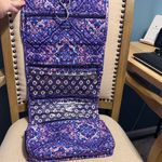 Vera Bradley NWOT  Purple Floral Cotton Quilted Travel Case/Organizer Photo 7