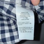 J Crew Factory Blue White Gingham Check Collar Cotton Button Down Shirt 2XL Size 2X Photo 3