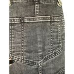 Levi's Black One Piece Carpenter BIB Tapered Leg Denim Jean Overall Women Sz 26 Photo 5