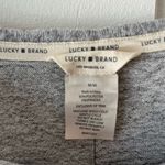 Lucky Brand  Ombré Dyed Sweater Top Medium Grey Blush Photo 3