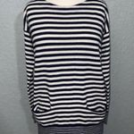 J.Crew NWT 100% Cashmere Tie Back Navy Sweater Photo 2