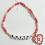 Handmade Tour Friendship Bracelet Lover with heart charm Photo 0