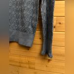 Sundance Size Medium Frances Ruffle Turtleneck Sweater Blue Photo 1