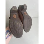 Earth Origins Women's Earth Origins Brown Leather Heels Clogs Size 8.5 M EUC! Photo 6