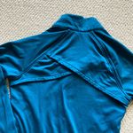 Fabletics  Kimmy Athletic Teal Jacket Cross Back Athleisure Like New Size XS EUC Photo 9