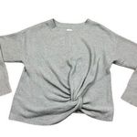 Aerie Offline by Women's Twist Front Pullover Sweater Sage Green XL Long Sleeve Photo 0
