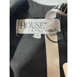 House Of CB  Black Nilda  Long Sleeve Sheer Panel Bodycon Midi Dress new size S Photo 11