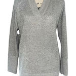 Falls Creek  gray waffle pullover‎ top XL Photo 0
