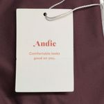 ANDIE Swim The Snap Scoop Top Cactus Flower Strappy Solid Bikini Top L New Photo 8