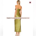 Revolve Olive Green Midi Dress Photo 1