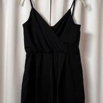 NWOT Solid Black Surplice V Photo 3