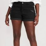 Old Navy  Ripped Boyfriend Jean Short Black Photo 0