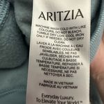 Aritzia  Sweat Fleece Perfect Crew Sweatshirt Size Small Dayflower Blue Comfort Photo 5