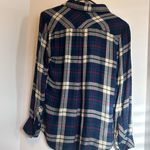 Rails  BRAND BUTTON DOWN SHIRT 2 POCKETS ON FRONT BLUE GREEN PINK STRIPE SIZE S Photo 6