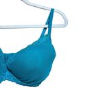 Natori  Bra Womens 34DDD Blue Padded Underwire Photo 1