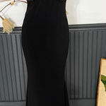 Jovani NWT Vintage  Black Tie Evening Formal Gown ~ Size 6 💛🍄 Photo 0