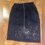 Love Culture  Black Lace Pencil Skirt NWT size medium Photo 5