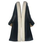 Birdies  The Swift Black Leather Slip On Sneaker Women’s Size 8.5 Shoes‎ Loafer Photo 3