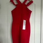 BCBGMAXAZRIA  Red Mini Dress Photo 3
