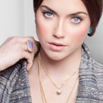 Kendra Scott Madison Rose Gold Necklace Pendant Square Charm Photo 7