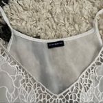 Brandy Melville  Becky Sheer Lace Floral Tank Photo 5