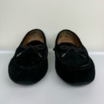 Vionic  Womens Virginia Moccasin Shoes Sz 8 Black Leather Nubuck Comfort Shoe Photo 12