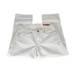 EXPRESS  X2 Denim Laboratory Capri Jeans White Size 4 Photo 2