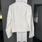 J.Crew NWT Short Barn Jacket™ Cotton Twill White Photo 2