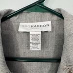 Sag Harbor Vintage  Dress Short Sleeve Blazer Suit Jacket Women's Plus Size 14 Light Gray Photo 3