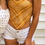 PacSun Yellow Tribal Bandana Top Photo 0