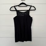 MagicSuit Women’s 8 Black Laser Cutout Tankini Swim Photo 1