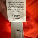 J.Crew  Off The Shoulder Orange Cotton Babydoll Smocked Dress Size 0 Photo 6