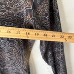 st. john's bay  Shirt Vtg M Paisley Floral Long Sleeve Button Up Top Boho‎ Grunge Photo 5