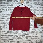 American Eagle | women pink knitted Henley top jegging fit Photo 5