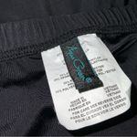 Aqua Green  Black Swim Hipster Elastic Waist Skirt Small Photo 3